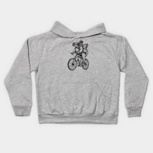 SEEMBO Koala Cycling Bicycle Cyclist Bicycling Bike Biking Kids Hoodie